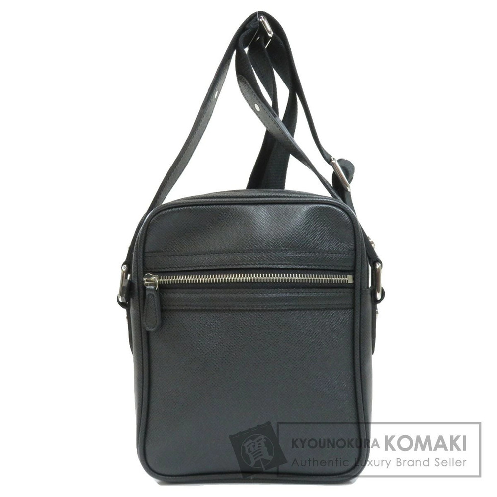 Louis Vuitton Dimitri Taiga Shoulder Bag Leather